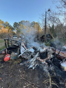 Stockton Trailer Fire