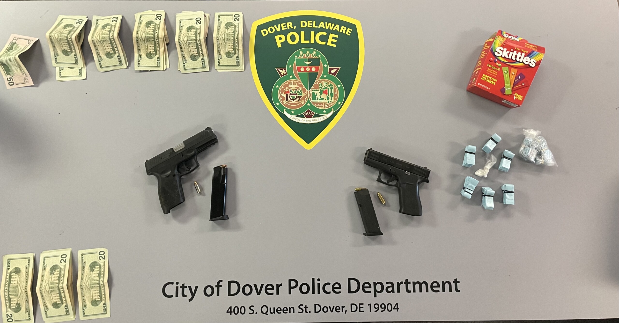 Trio arrested following drug and firearm investigation in Dover - 47abc